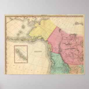 Póster América do Norte do Noroeste