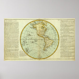 Póster América do Norte e América do Sul