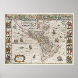 Póster América do Norte e do Sul