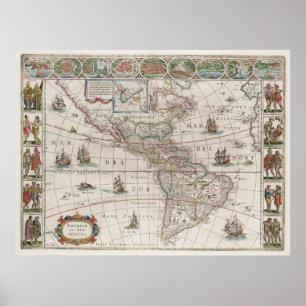 Póster América do Norte e do Sul