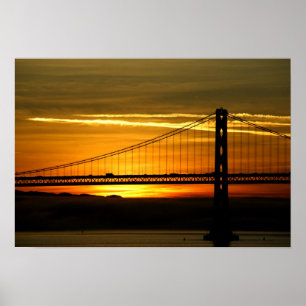 Póster América do Norte, EUA, Califórnia, São Francisc