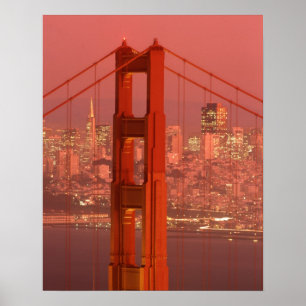 Póster América do Norte, EUA, Califórnia, São Francisco.