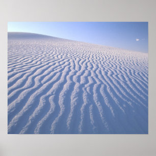 Póster América do Norte, EUA, Novo México, Dunas de Areia