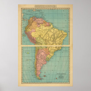 Póster Ámérica do Sul 16