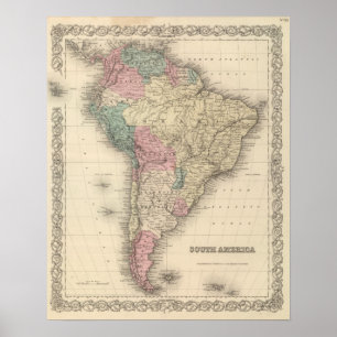 Póster Ámérica do Sul 20