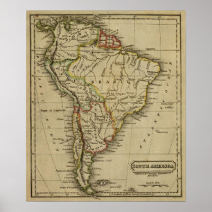 Póster Ámérica do Sul 3