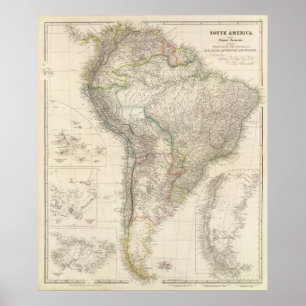 Póster Ámérica do Sul 4