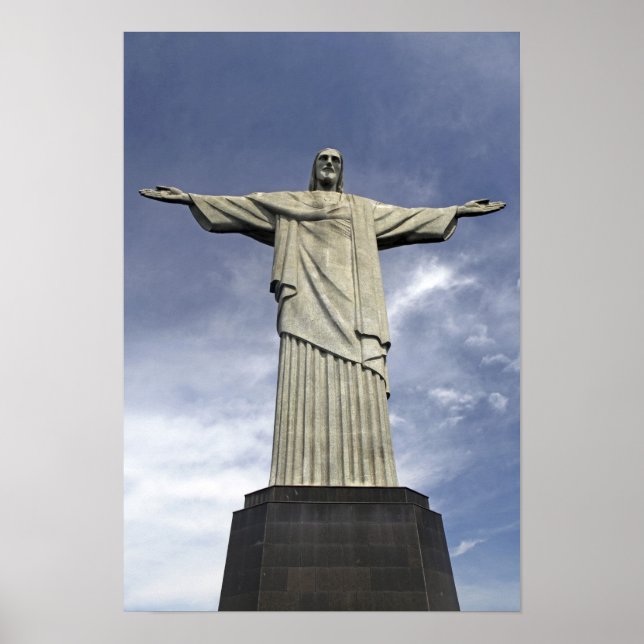 Poster América do Sul, Brasil, Rio de Janeiro. Cristo (Frente)