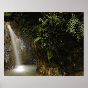 Póster América do Sul, Equador, declive oriental da