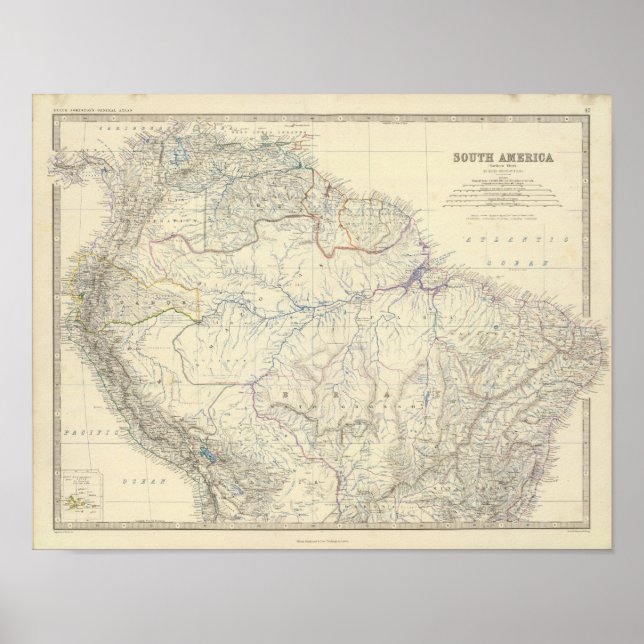 Póster América do Sul N (Frente)