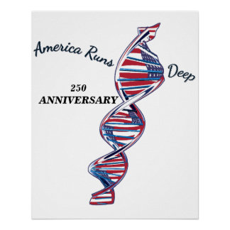 Póster America Runs Deep