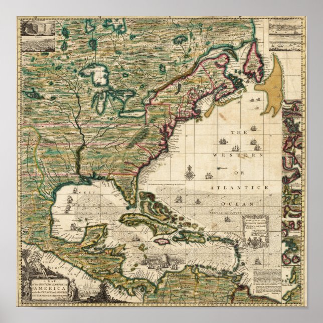 Póster América Sepentronalis (Frente)