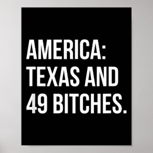 Poster América Texas E 49 Es