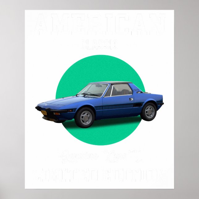 Poster american classic genuine quality limited edition F (Frente)