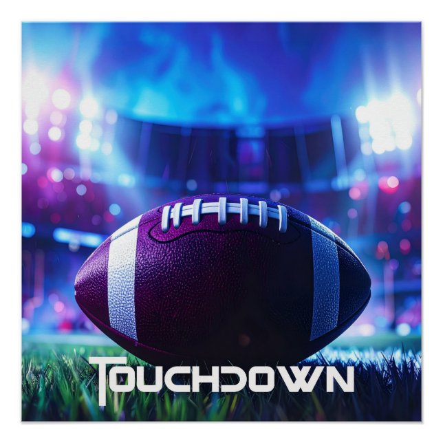 PÓSTER AMERICAN FOOTBALL - FOOTBALL - TOUCHDOWN (Frente)