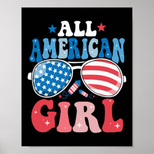 Poster American Girl Sungles 4 De Julho Matando Famílias