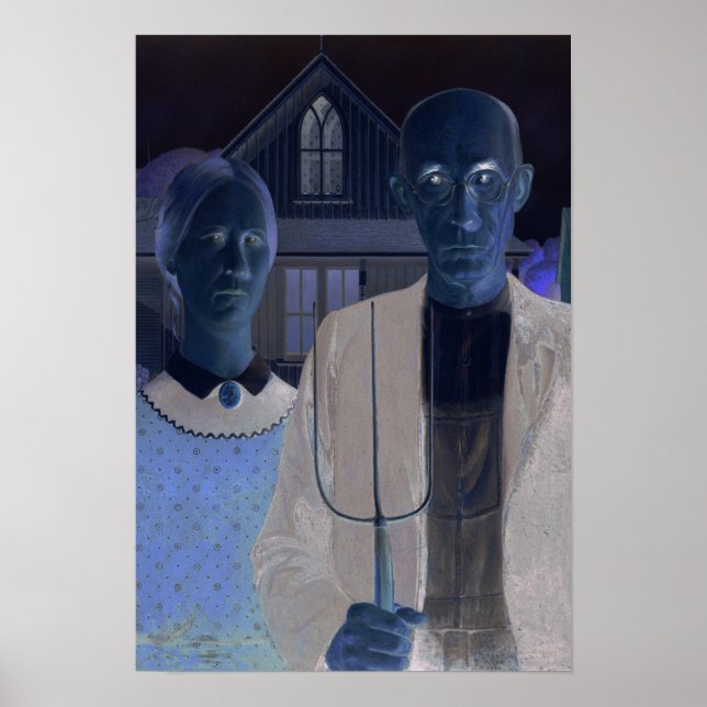 Póster American Gothic REMIXED (Frente)
