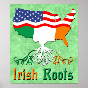 Poster American Irish Roots