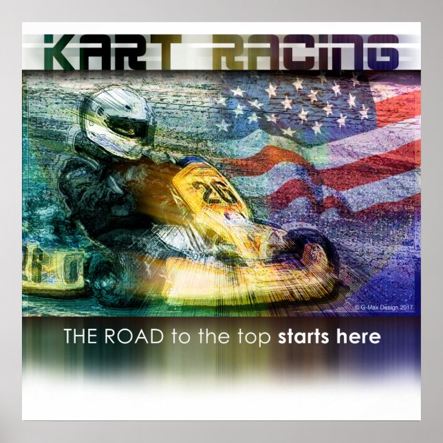 Poster American Karting (Frente)