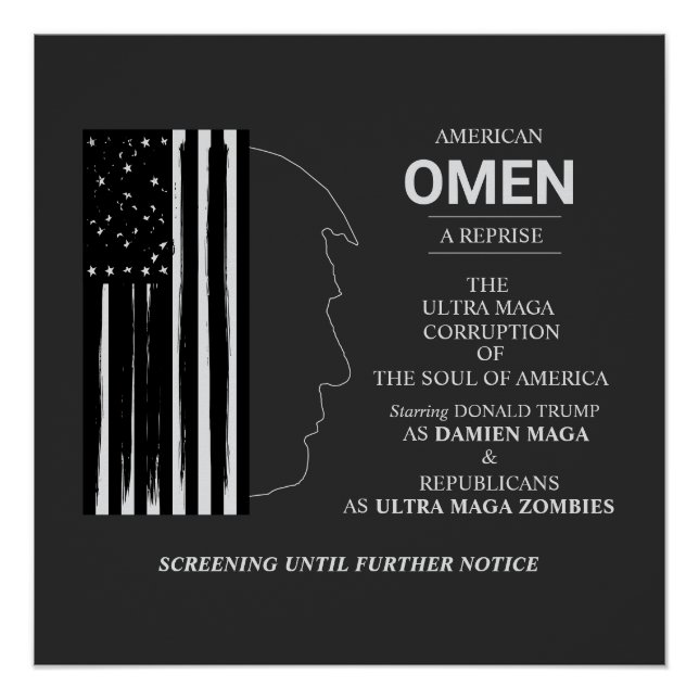 Póster American Omen (Frente)
