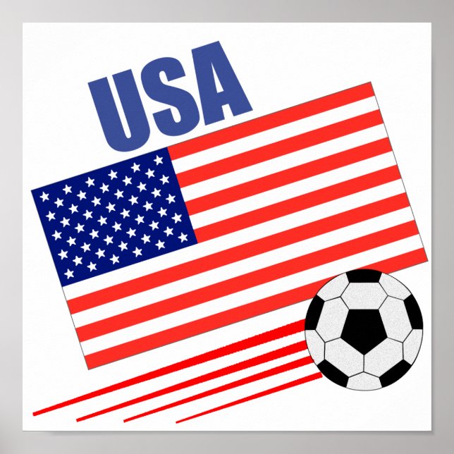 Poster American Soccer Team (Frente)