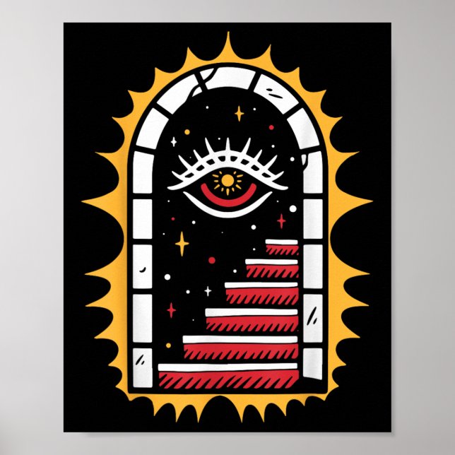 Poster American Traditional Old School Tattoo Flash Ink S (Frente)