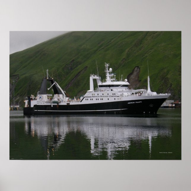 Póster American Triumph, Fatory Trawler (Frente)