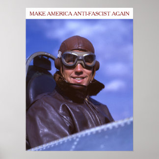 Poster American WWII Pilot MAAFA