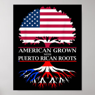 Poster Americano cresceu com raízes porto-riquenhas