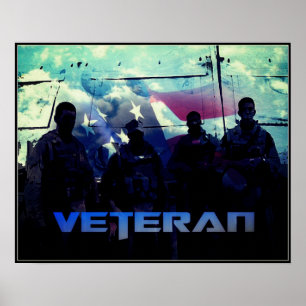 Poster americano do veterano