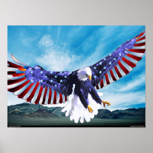 Póster Americano Eagle