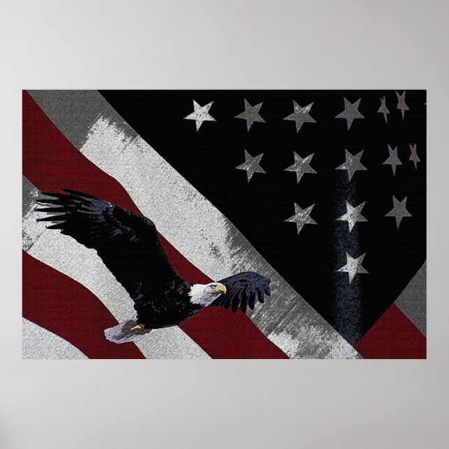 Poster americano Eagle 36 x 24 (Frente)