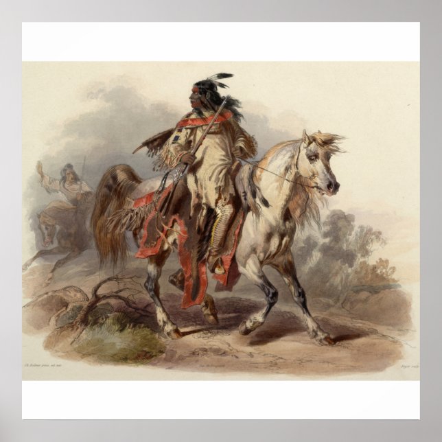 Poster Americano Nativo (Frente)