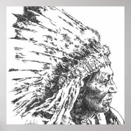 Poster Americano nativo