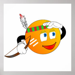 Poster Americano Nativo