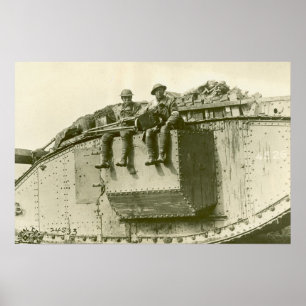 Póster Americanos em uma marca mim