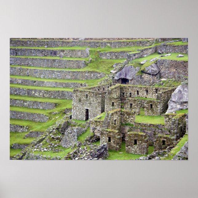 Póster Américas, Peru, Machu PIcchu. O antigo 2 (Frente)