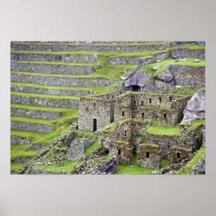 Póster Americas, Peru, Machu PIcchu. The ancient 2