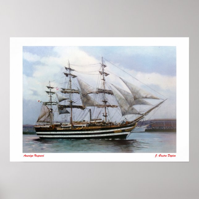 Poster Amerigo Vespucci (Frente)