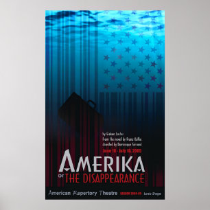 Póster AMERIKA ou o desaparecimento