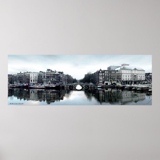 Póster Amesterdã (Frente)
