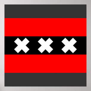 Poster Amesterdã, Países Baixos