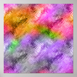 Póster Ametrina Violeta Textura Vidrosa