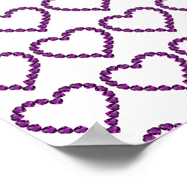 Poster Ametyst Gemstone Hearple (Borda)