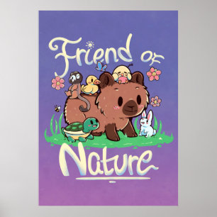 Poster Amigo da Natureza
