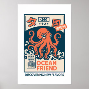 Poster Amigo do Oceano