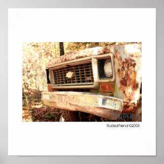 Poster Amigo enferrujado