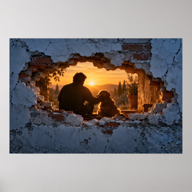 Poster Amigo Fiel (Frente)