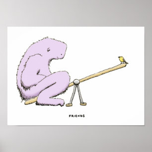 Póster amigos