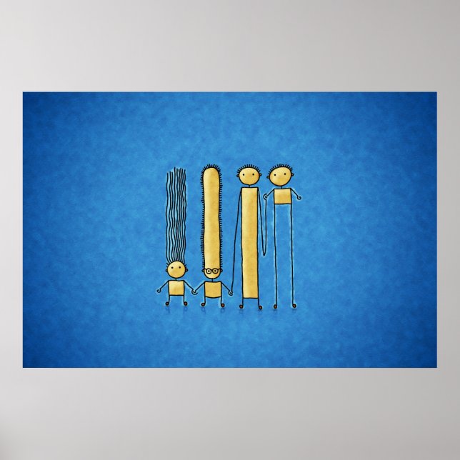 Póster Amigos (Cor 2) (Frente)